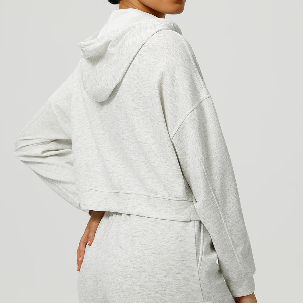 Fitness Yoga Shirts Sports Jackets Zipper Yoga Long Sleeve Gym Workout Top Women Running Cycling Coats Female Hooded Jacket