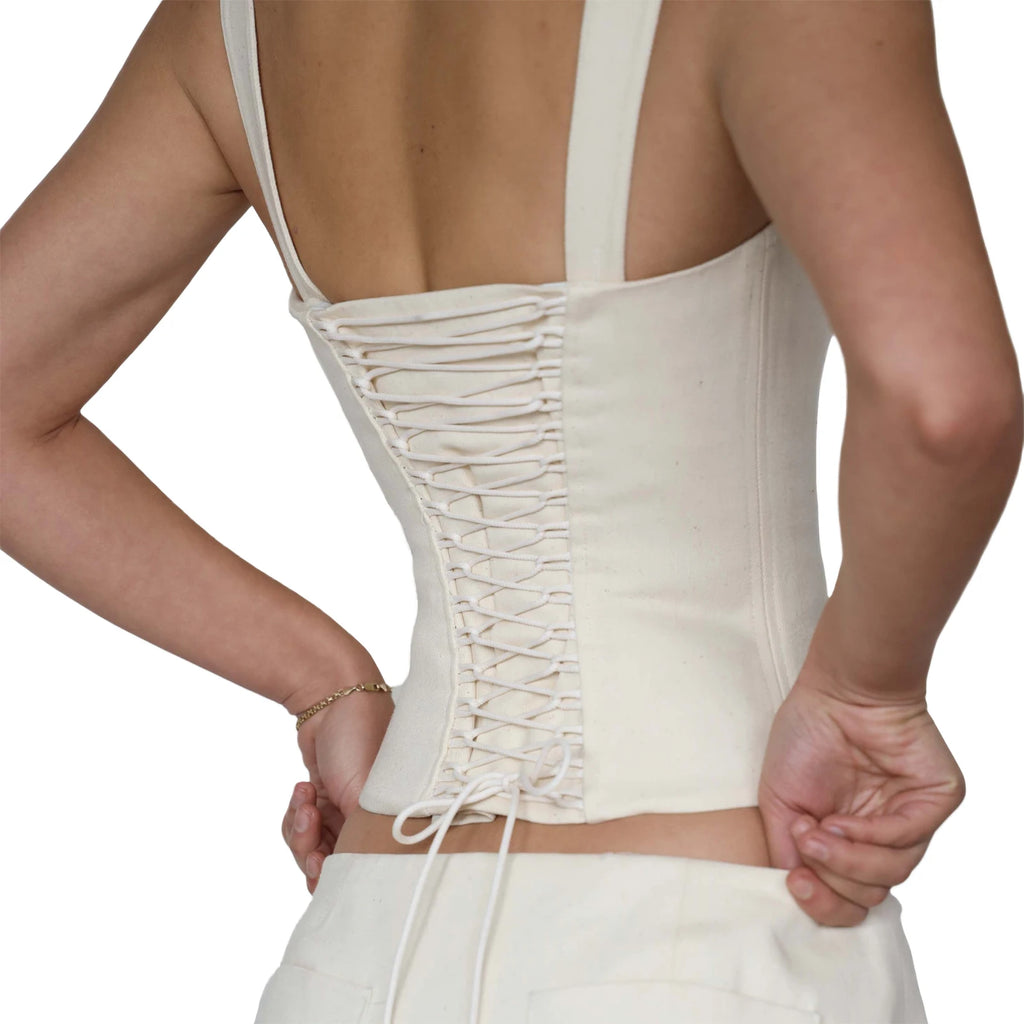 Women Crop Vest, Sleeveless Off Shoulder V Neck Solid Color Casual Party Summer Sling Tops