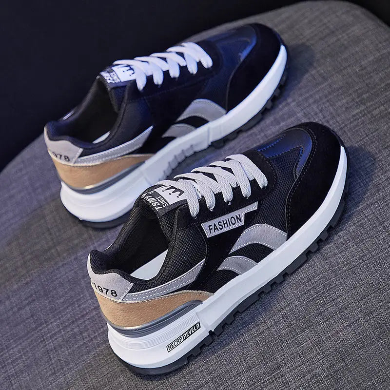 Women's Casual Sport Shoes Fall Winter Hot Sale Of The Season New Style Outdoor Workwear Thick Bottom Anti-slip Wear-resistant